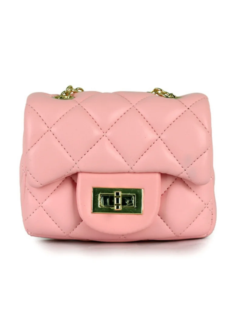 Lion Llama Mini Quilted PU Crossbody Bag | Trendy Shoulder Bag for Women & Girls | Stylish & Lightweight Mini Purse for Daily Use