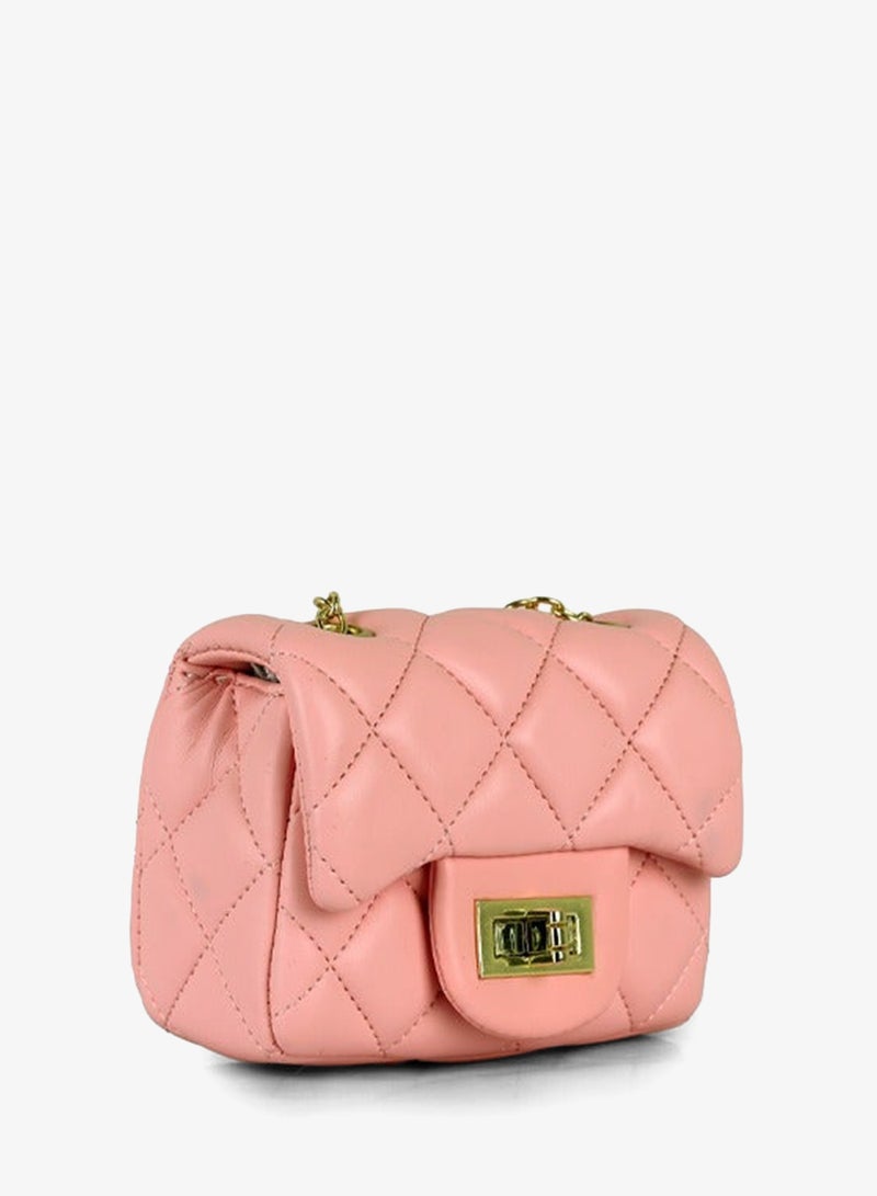 Lion Llama Mini Quilted PU Crossbody Bag | Trendy Shoulder Bag for Women & Girls | Stylish & Lightweight Mini Purse for Daily Use - Image 2