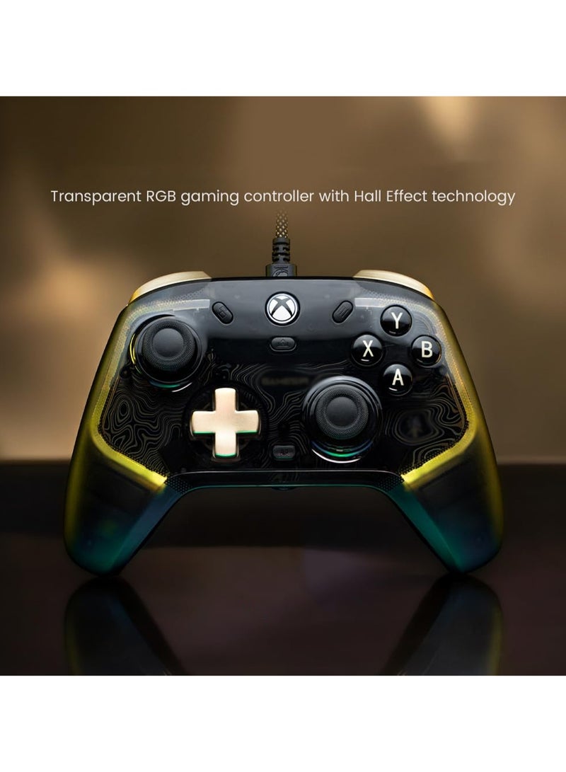 Enhanced Wired Controller With Rgb Lighting And Joystick, Compatible With Multiple Devices - Image 2