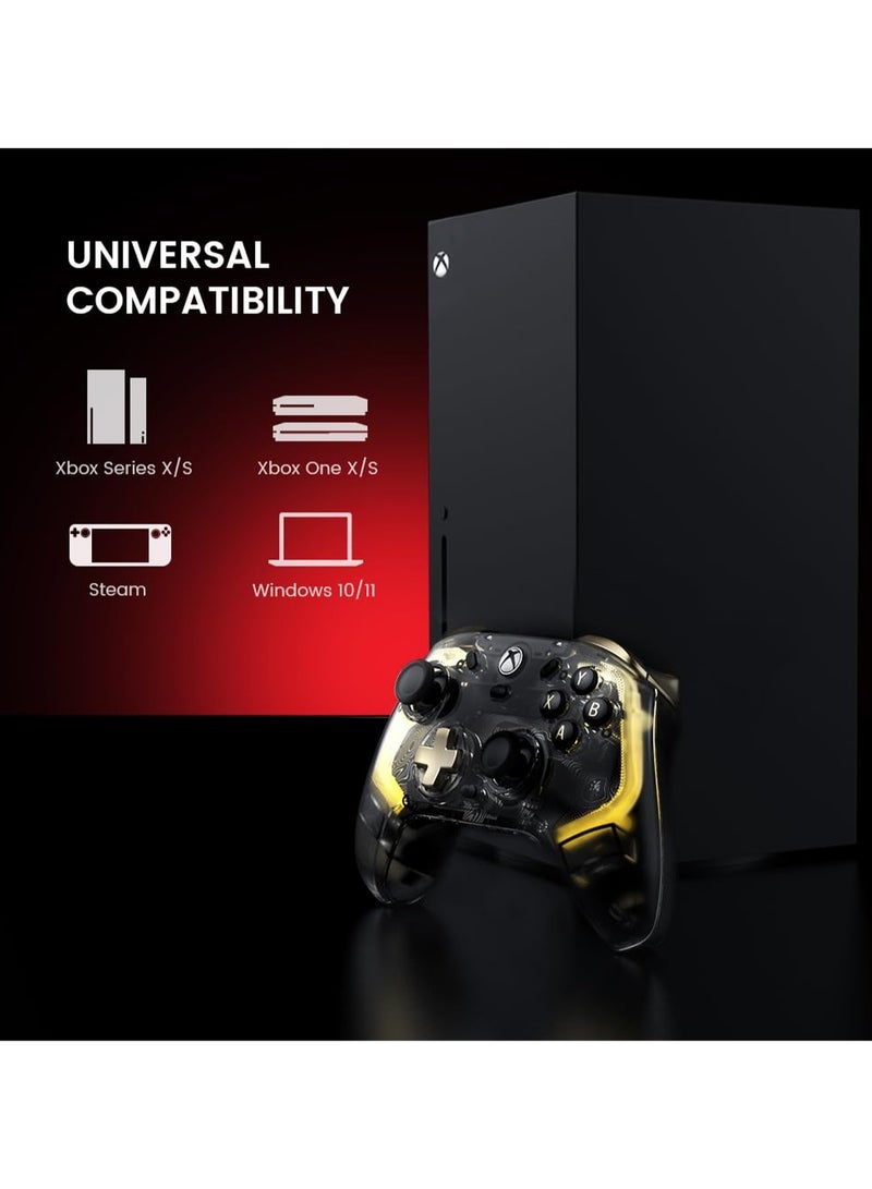 Enhanced Wired Controller With Rgb Lighting And Joystick, Compatible With Multiple Devices - Image 5