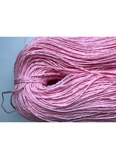 Ozan Tuhafiye Light Pink Color Paper Thread 1 Tie 