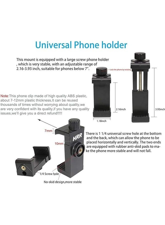 Mobile Phone Chest Strap, Harness Mount Head Strap Holder Kit,Cell Phone Clip Compatible with iPhone15/14/13,Samsung,Go Pro Hero 12,11,10,9, 8,7, 6, AKASO,DJI Osmo,and Action Cameras - Image 4