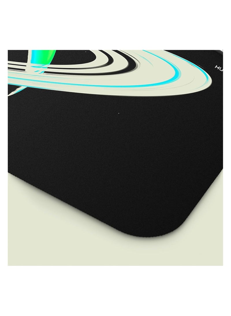 HUE PAD HUEPAD GALAXY SERIES Premium Mousepad HYDRAGLIDE Fabric Gaming Mousepad XL Desk Pad or Desk Mat with Carry Case Tube SATURN 1 COLD  - Image 4