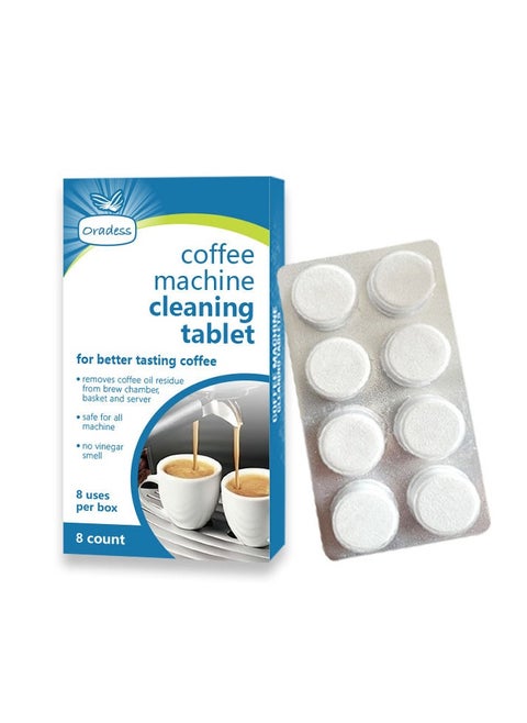 Cleaning Tablets for Coffee Machines, Coffee Maker Pots Descaling & Cleaning Tabs, Descaling & Cleaning Tablets for Automatic Espresso Machines