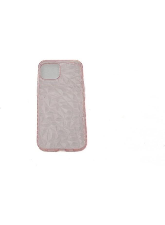 Daiso Crystal Cut Smartphone Case for iPhone 14, Pink - Image 3