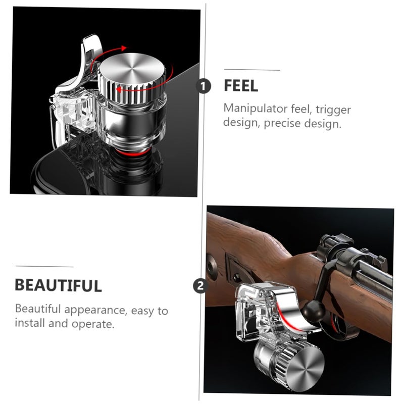 Portable Game Triggers Pair For Mobile Gaming Durable Accessories Precise Aim Design - Image 4