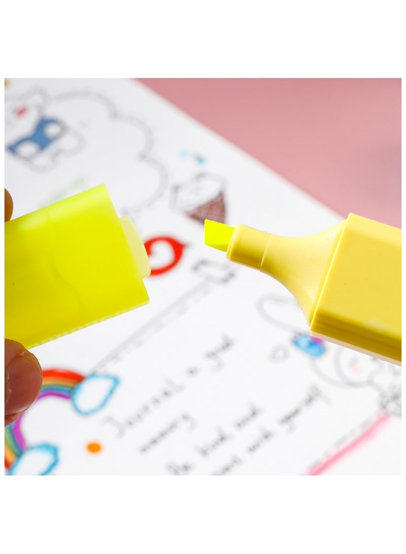 ديلي أقلام تمييز سبونج بوب EU375 برأس 1–5مم، 6 ألوان – مثالية لجلسات الدراسة الممتعة - Image 5