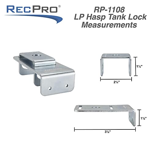 RecPro RV LP Tank Lock and Pad Lock | RV Security | Camper LP Tank Lock - Image 4