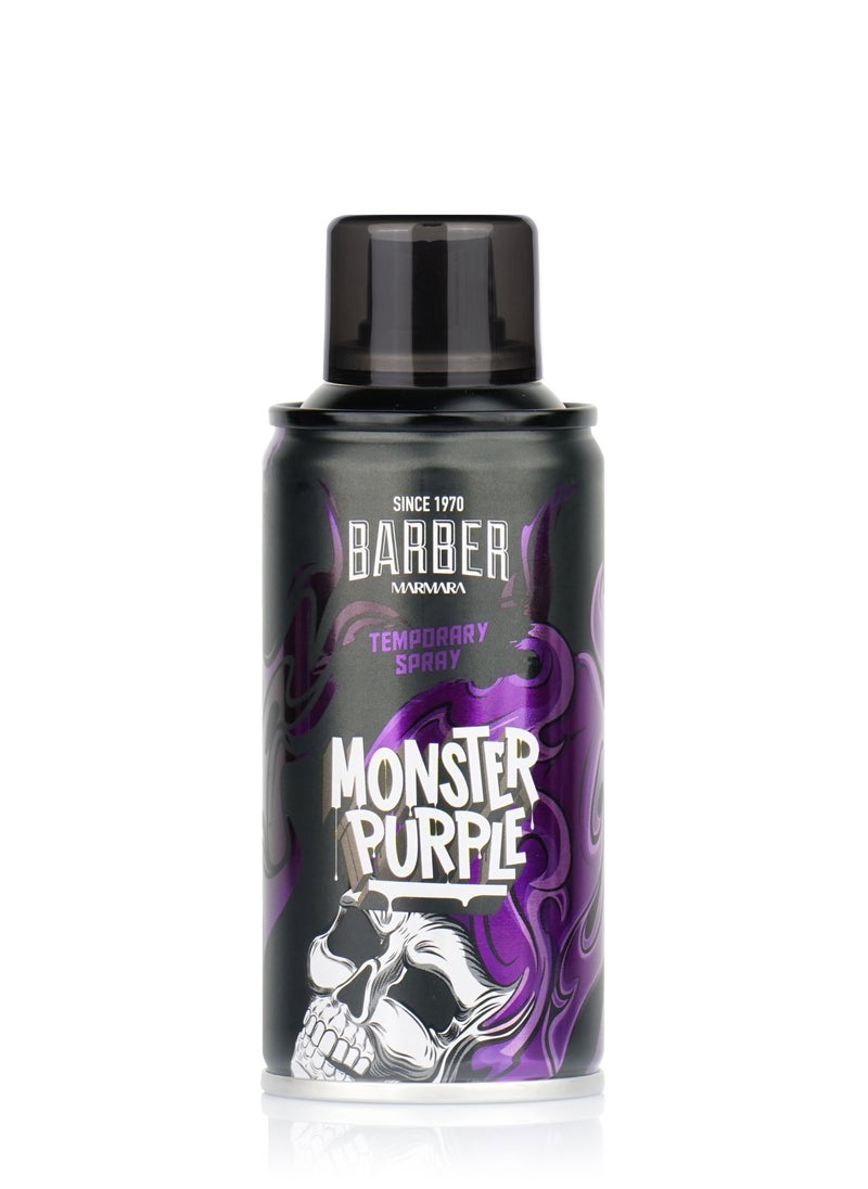 barber marmara - Marmara Barber Hair Color Spray Monster Purple 150ml - Image 1