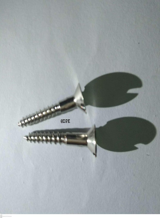 DPK Hardware Quality Stainless Steel Shaved Head Screw for Woods 30 X 7 mm Pack of 100 - Image 4
