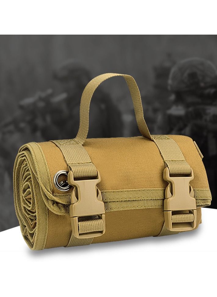 Soofam Portable Waterproof and Moisture-proof Outdoor Tactical Mat Mountaineering Camping Mat  - Image 1