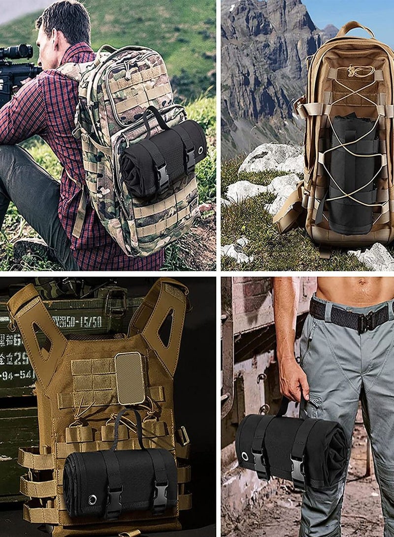 Soofam Portable Waterproof and Moisture-proof Outdoor Tactical Mat Mountaineering Camping Mat  - Image 3