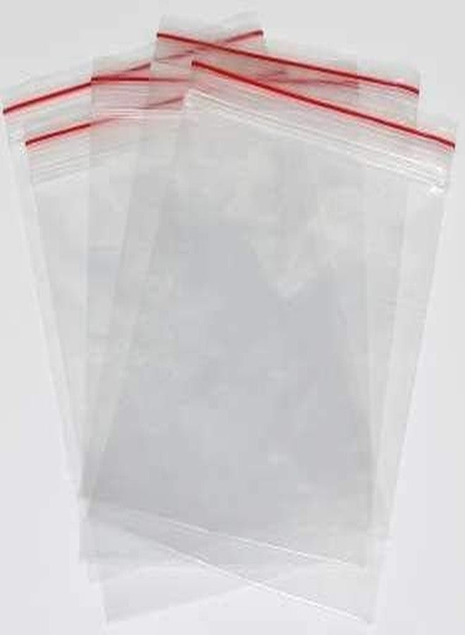 Awadh 5x6 inch Transparent Plastic Zip Lock Storage Pouch Bags (5 inch x 6 inch, 120 Pieces, Transparent) 200-300g - Image 3