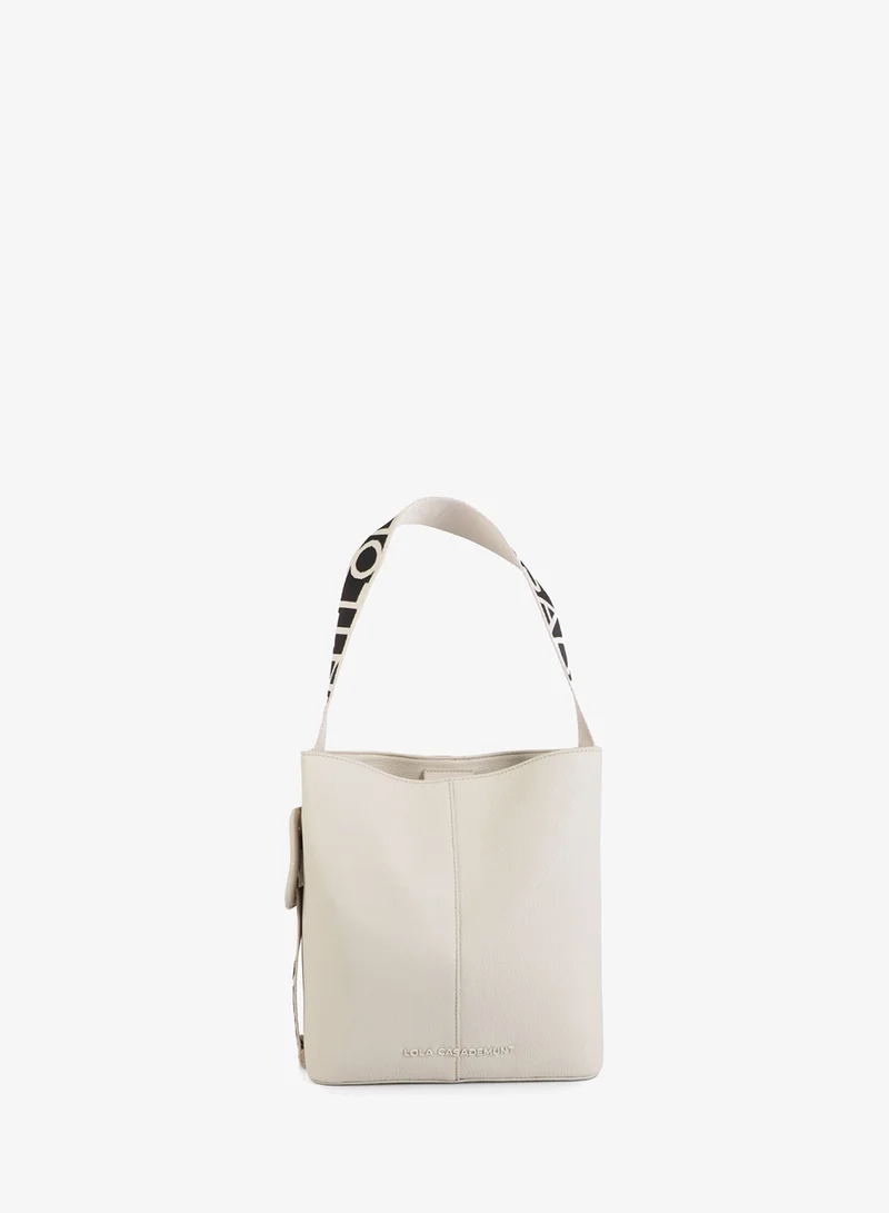 لولا كساديمونت Contrast Handle Nylon Shopper