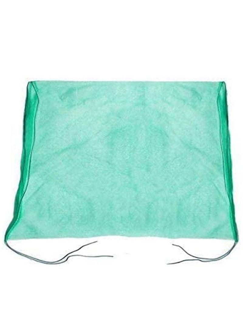 راكو غطاء شبكي للتمور 65x95 سم بحبل أسود قوي ، كيس نخيل التمر / كيس كاجور ، مناسب لحماية التمور على الشجرة. حزمة من 50 - Image 1