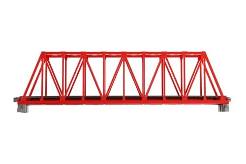 Kato USA Inc N 248mm 934 Truss Bridge Red KAT20430 N Track - Image 1