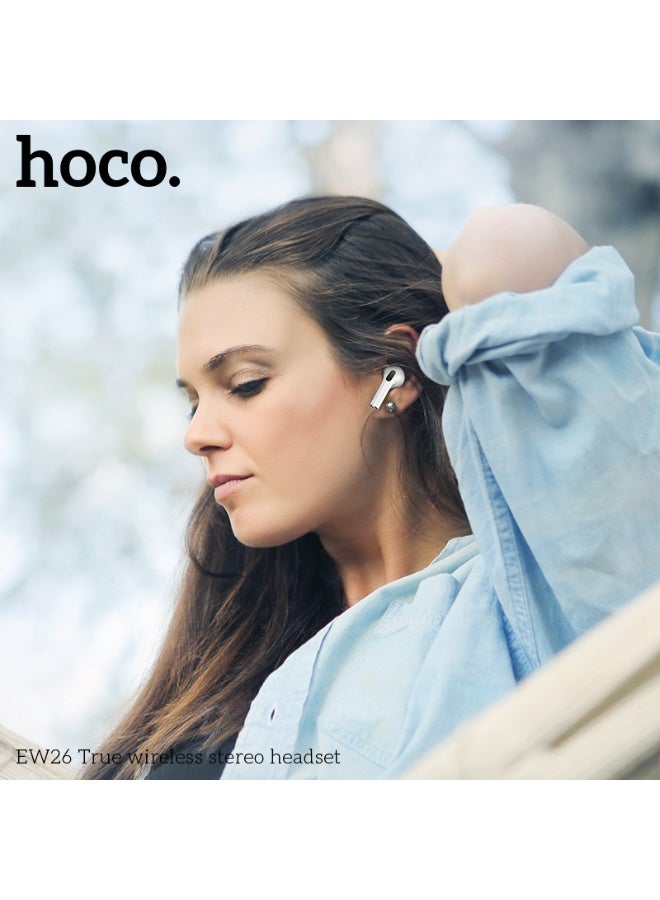 هوكو. سماعة رأس استريو لاسلكية حقيقية EW26 - Image 5