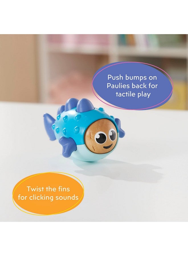 Playskool Little Wonders - Paulie Pufferfish - Tactile Sensory Play Infant Toy - Help Develop Fine Motor Skills - Ages 6 Months and Up - Image 2