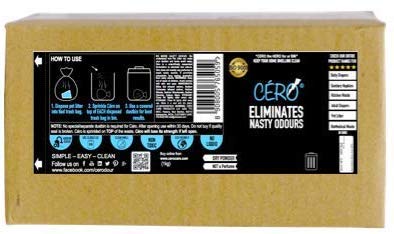 CERO a Unique Powder That Eliminates Stink from PET Litter (Dog/Cat/Others) in Bin(1KG)