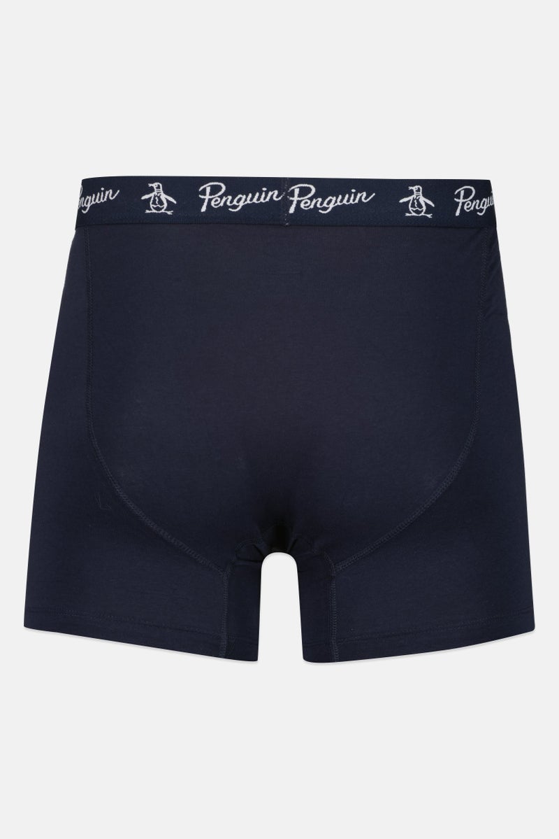 Original Penguin Men 4 Pieces Brand Logo Boxer Briefs, Multicolor - Image 3