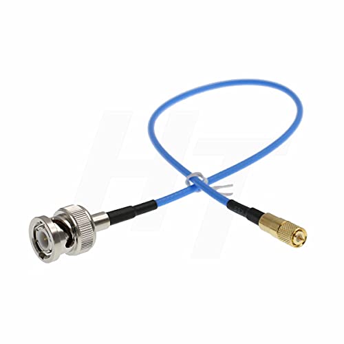 HangTon Accelerometer Transducer Acoustic Vibration Test Cable Male BNC to Microdot 10-32 60cm - Image 3