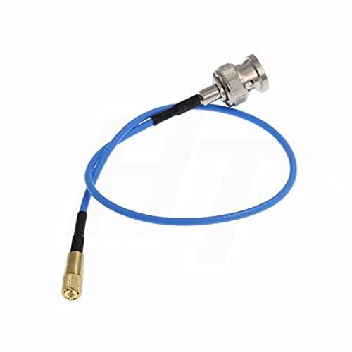 HangTon Accelerometer Transducer Acoustic Vibration Test Cable Male BNC to Microdot 10-32 60cm - Image 2