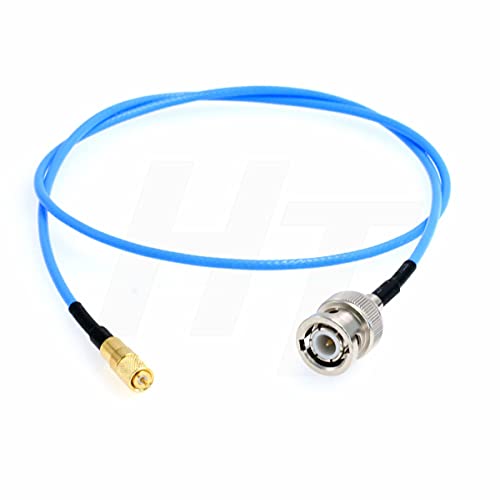 HangTon Accelerometer Transducer Acoustic Vibration Test Cable Male BNC to Microdot 10-32 60cm - Image 1