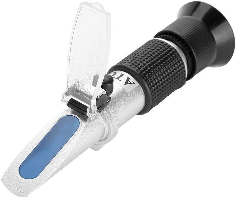 BOWONG Salinity Refractometer for Seawater and Marine Fishkeeping Aquarium 0-100 PPT with Automatic Temperature Compensation - Image 1