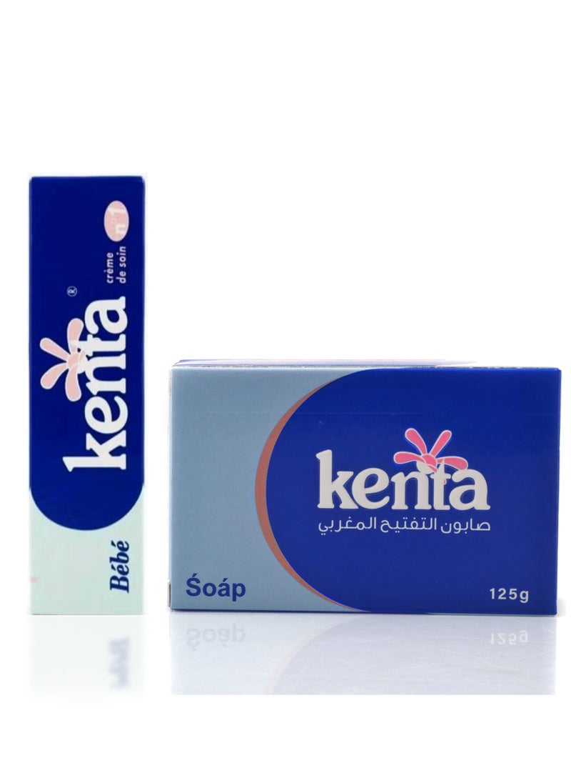 كنتا - صابون كنتا125 جرام  + كريم كنتا 30جرام - Image 1