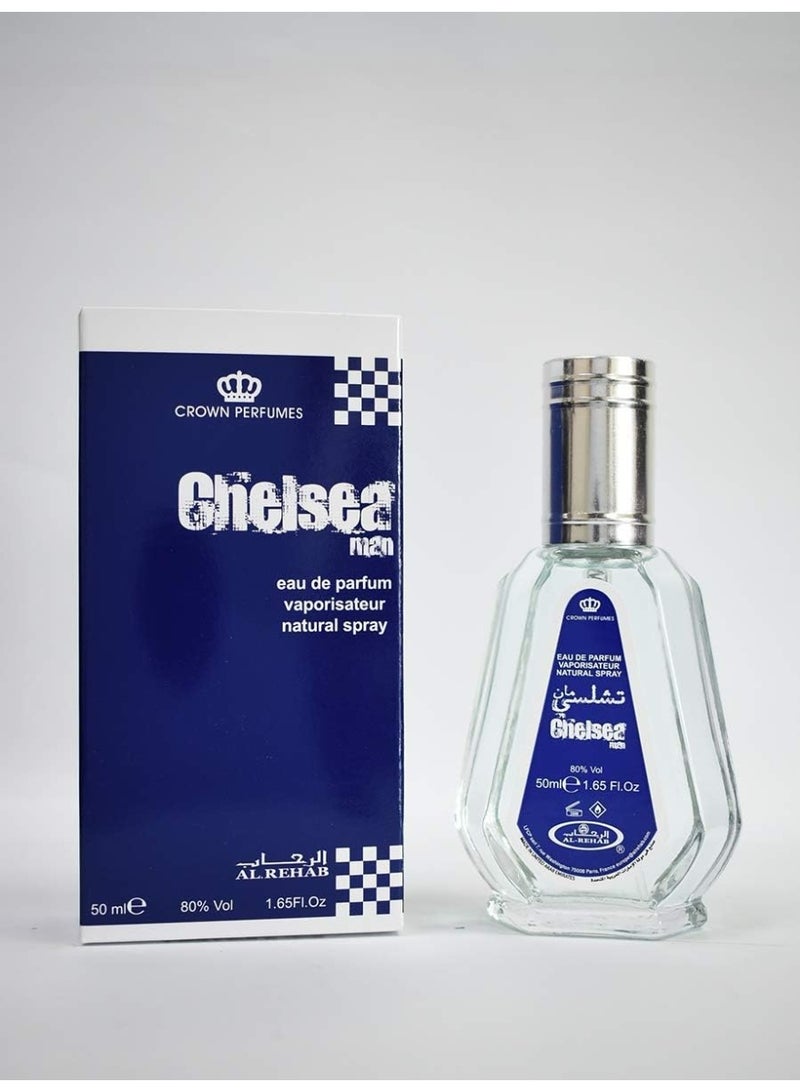 Alrehab Chelsea Man Perfume Spray 50ml - Image 4