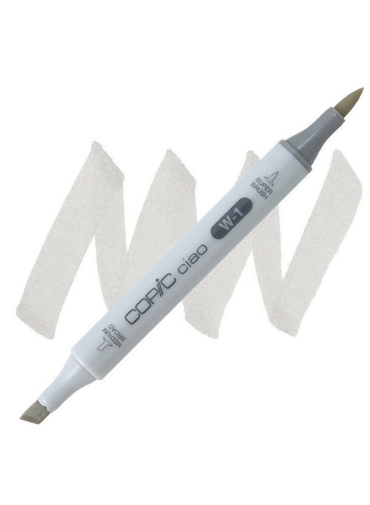 Copic Ciao Marker - Warm Gray 1 (W1)