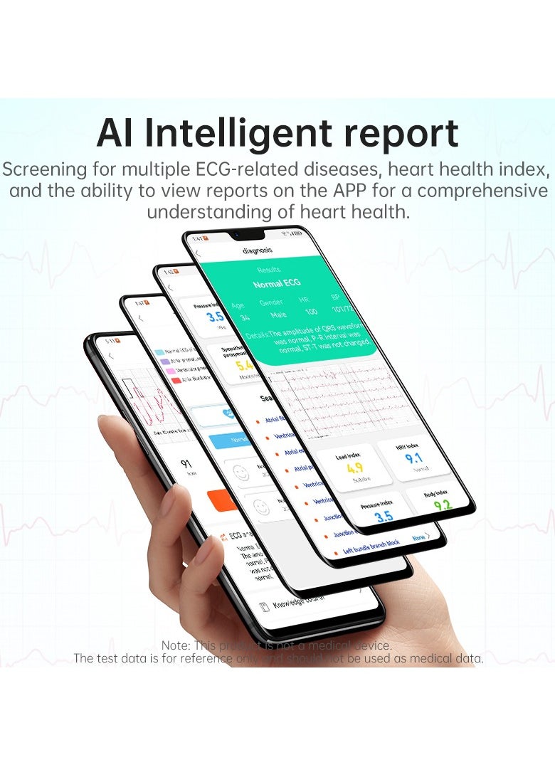 EVEREEN - KS03PRO Smartwatch 1.96 Inch Colour Touch Screen Bluetooth Call ECG HRV Remote Care Android 8.0 Apple 11 250mAh Bluetooth 5.3 - Image 1