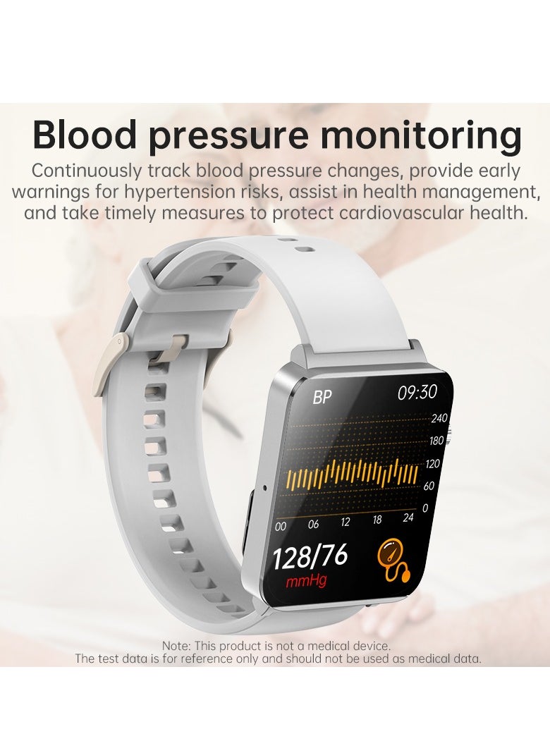 EVEREEN - KS03PRO Smartwatch 1.96 Inch Colour Touch Screen Bluetooth Call ECG HRV Remote Care Android 8.0 Apple 11 250mAh Bluetooth 5.3 - Image 1
