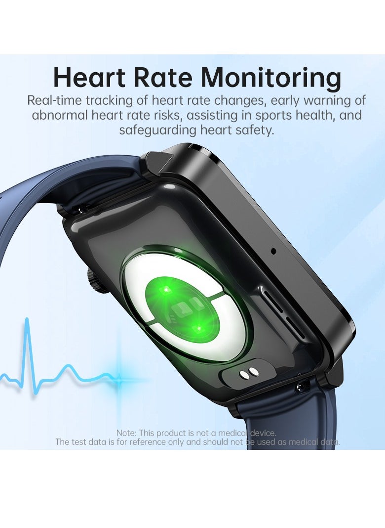 EVEREEN - KS03PRO Smartwatch 1.96 Inch Colour Touch Screen Bluetooth Call ECG HRV Remote Care Android 8.0 Apple 11 250mAh Bluetooth 5.3 - Image 1