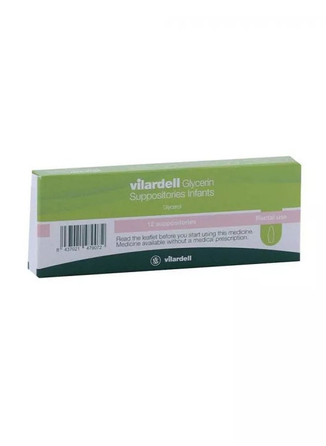 Vilardell - Vilardell Glycerin Supp Infants 12S - Image 1