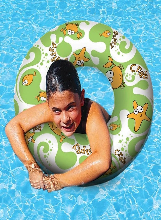 amon crafts Amon Craft Inflatable Swim Tube Ring for Kids (8-16 Years) | 70 cm Durable PVC Pool Float | Lightweight, Safe & Fun Swimming Ring for Pool, Beach & Summer Water Play - Image 2