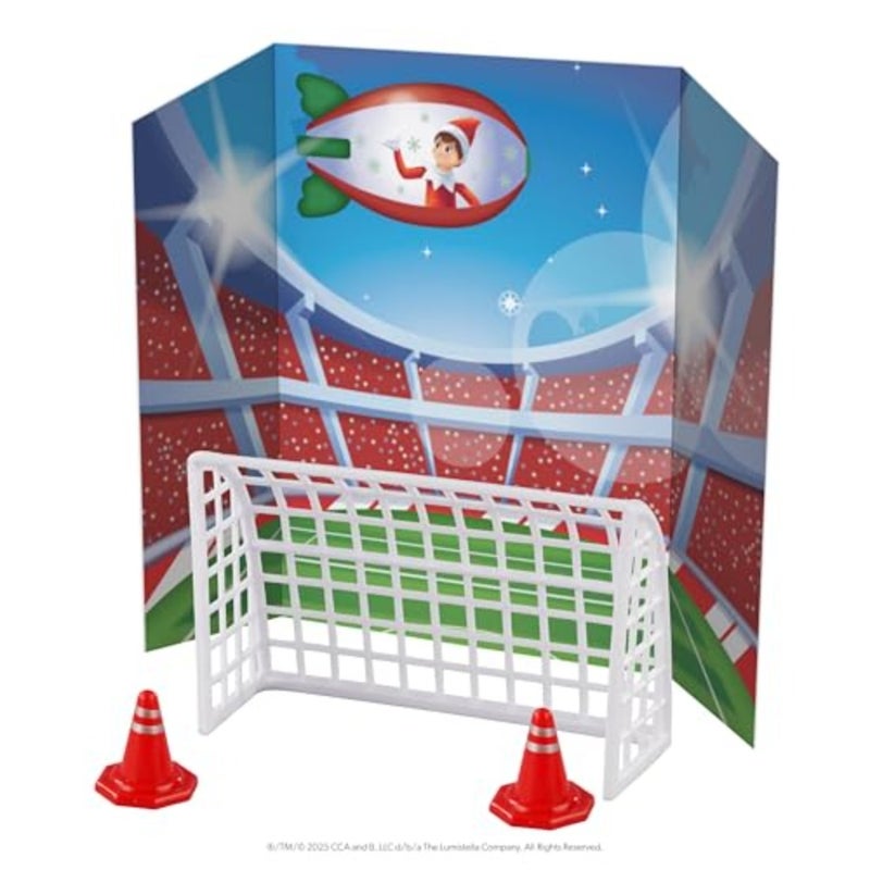 Polar Props North Pole Pitch Kit - 11-in-1 Elf Props and Accessories for Easy Sporty Soccer Elf Scenes - Scout Elf Not Included - Image 4