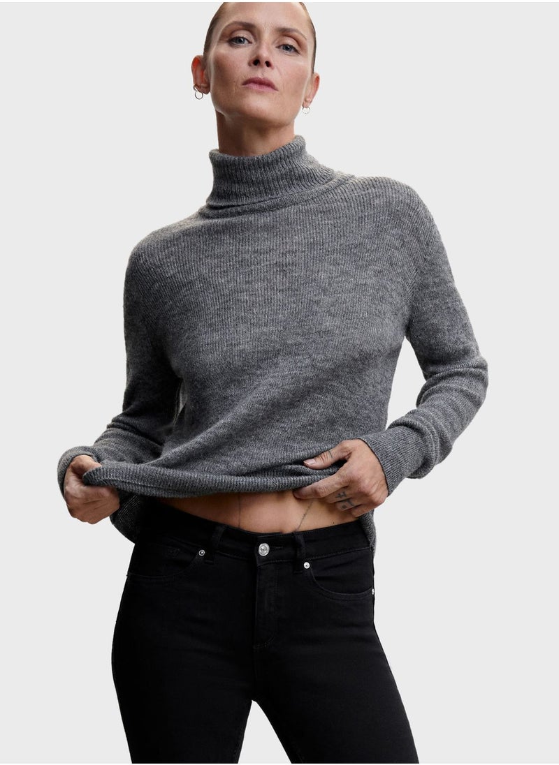 MANGO - High Waist Skinny Jeans - Image 1