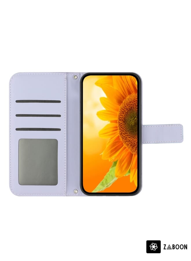 Zaboon Protective Case For Redmi Note 12 4G Global Oil Skin Zipper Wallet Leather - Image 3