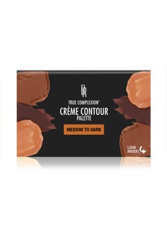 Black Radiance Black Radiance True Complexion Creme Contour Palette, Medium to Dark, 7.5 Gram  - Image 2