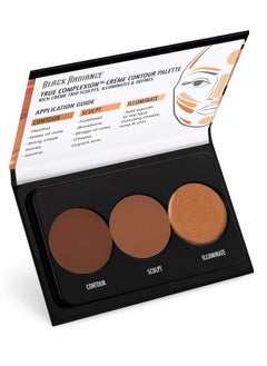Black Radiance Black Radiance True Complexion Creme Contour Palette, Medium to Dark, 7.5 Gram  - Image 3
