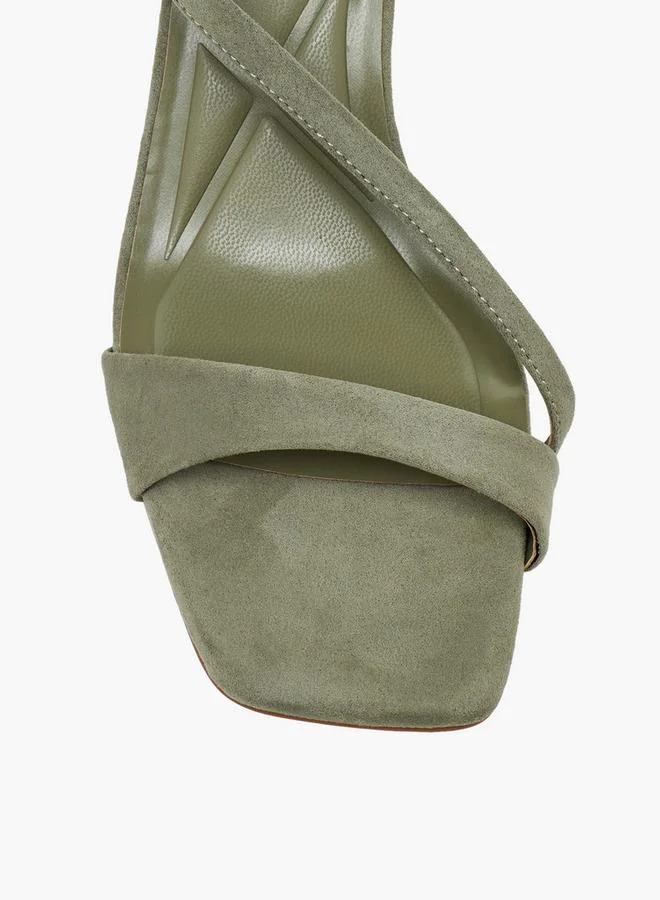 Celeste GREEN Women Solid Stilettos Heel Sandals for Women | Best Price UAE