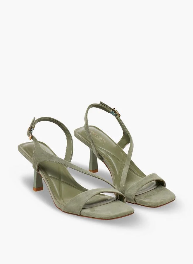 Celeste Women Solid Stilettos Heel Sandals