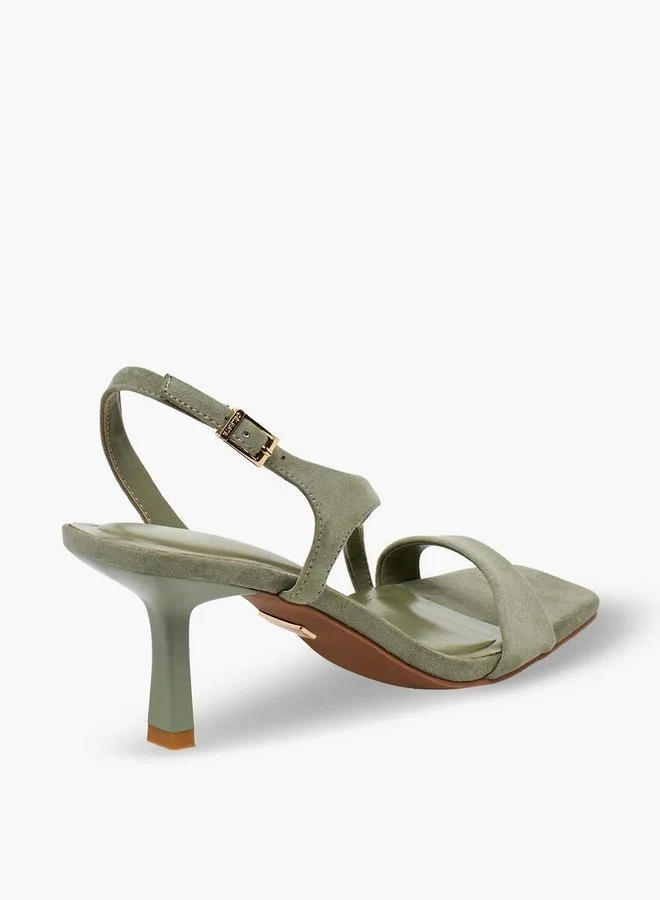 Celeste GREEN Women Solid Stilettos Heel Sandals for Women | Best Price UAE