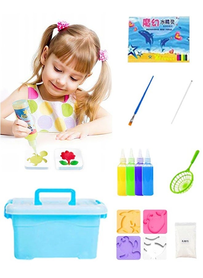 Fazza 12 Pcs Water Squishy Toys, Squishy Animals for Party Favors Classroom Prize Toys Pack Diy  Children's Handmade Toys  - Image 1