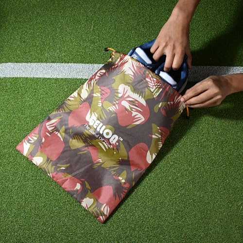 Gellon Shoes Bag Water Proof in Umbrella Cloth for Travel & Storage Travel Organizer for Women & Men Travel Accessories Shoes Cover Pouch for Travel Essentials Military Pattern01 - Image 3