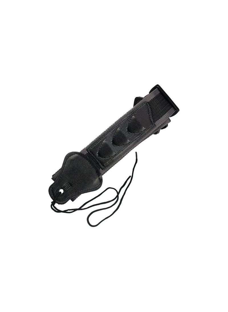GGOOT Guitar Strap Vintage Woven Style Adjustable Acoustic Electric Guitar Bass Strap with Leather Ends Picks Strap Bundle Button - Image 3
