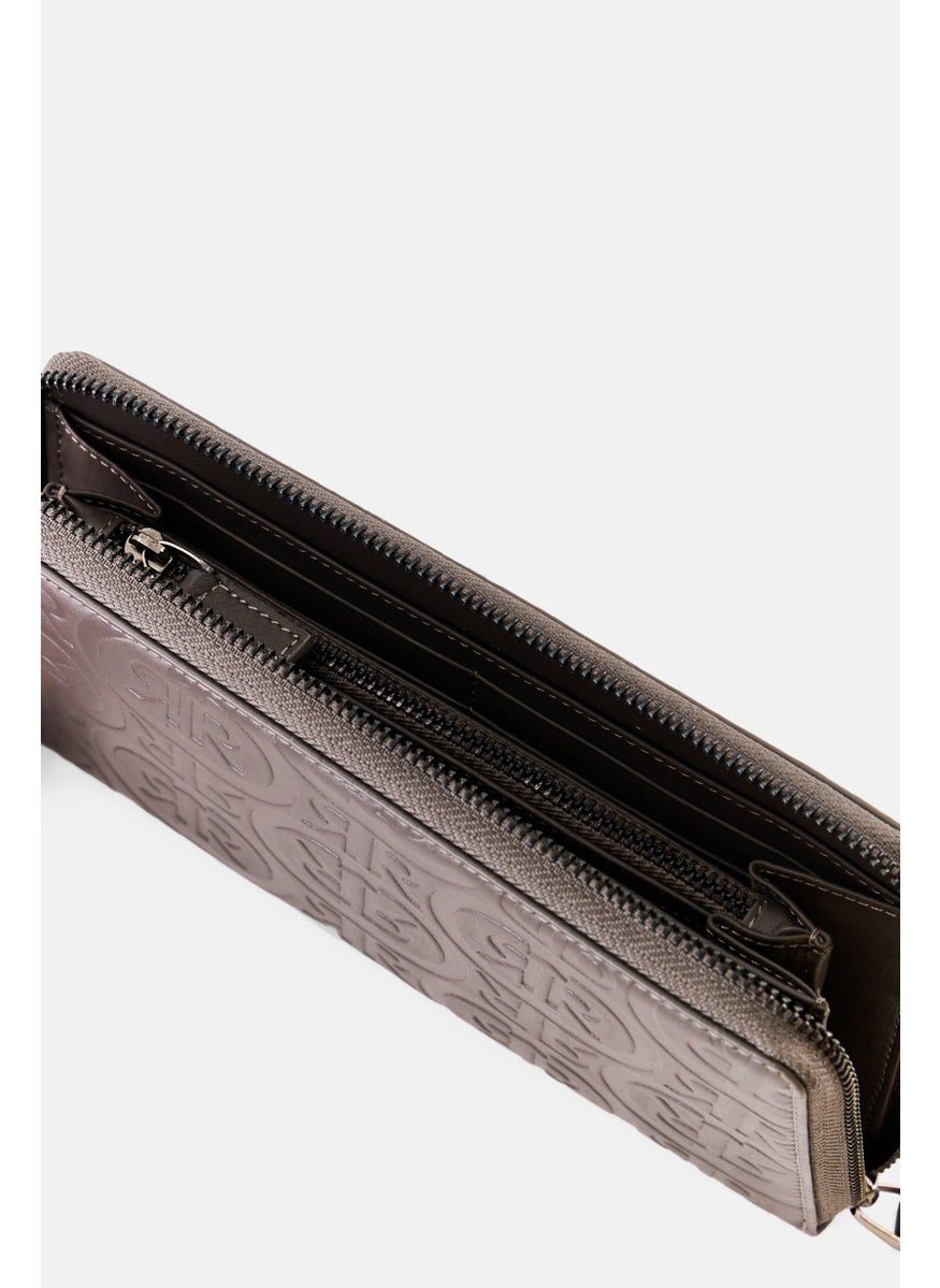 CERRUTI 1881 Men Nino Brand Logo Wallet, Grey  - Image 3
