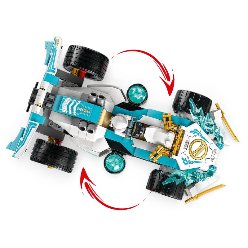 LEGO - Ninjago Zane’s Dragon Power Spinjitzu Race Car 307 Pieces - 71791 - Image 5