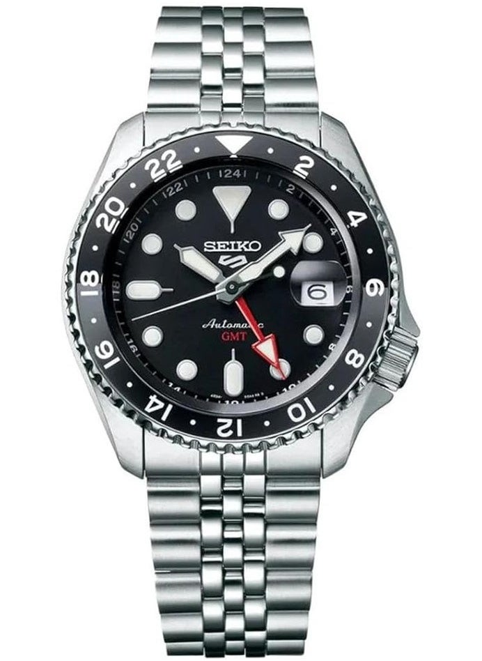 Seiko 5 Sports SSK001 GMT Automatic Black Dial 42.5mm Stainless Steel Mens' Watch  - Image 2